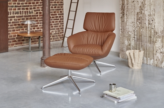 Nu GRATIS voetenbank bij aankoop Lodey fauteuil
