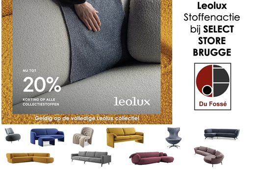 Leolux & Pode stoffenactie